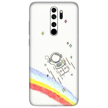 Xiaomi Redmi Phone Skins (All Models) - Milkyway Astronaut - 3D Embossed Finish (L-110) Redmi Note 8 Pro