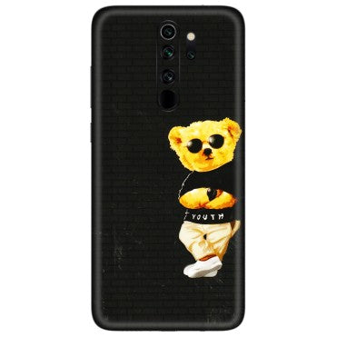 Xiaomi Redmi Phone Skins (All Models) - Classy Teddy Bear - 3D Embossed Finish (L-116) Redmi Note 8 Pro