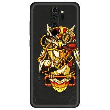 Xiaomi Redmi Phone Skins (All Models) - Classy Smart Owl - 3D Embossed Finish (L-144) Redmi Note 8 Pro