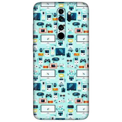 Xiaomi Redmi Phone Skins (All Models) - Gadgets Doodle - 3D Embossed Finish (L-184) Redmi Note 8 Pro