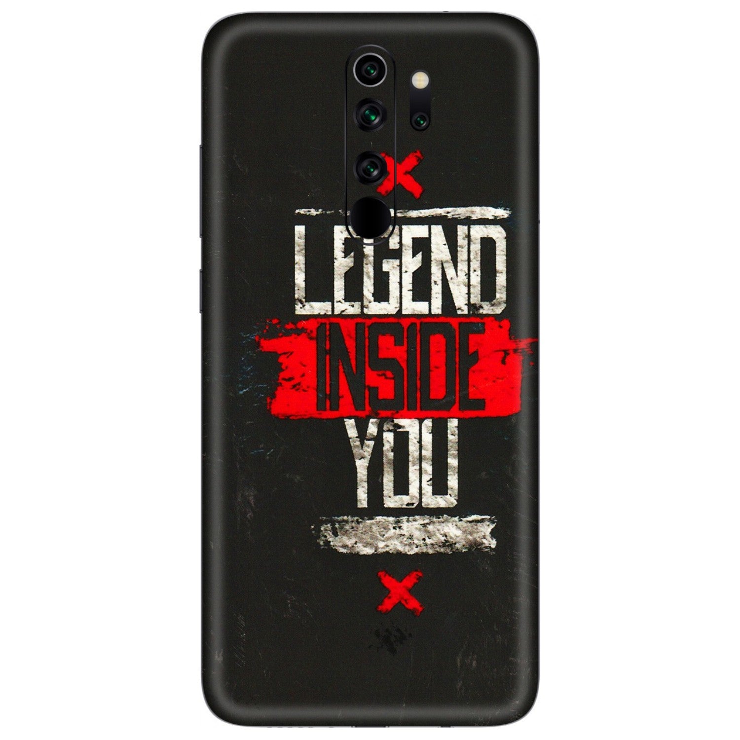 Xiaomi Redmi Phone Skins (All Models) - Legend Inside You - 3D Embossed Finish (L-186) Redmi Note 8 Pro