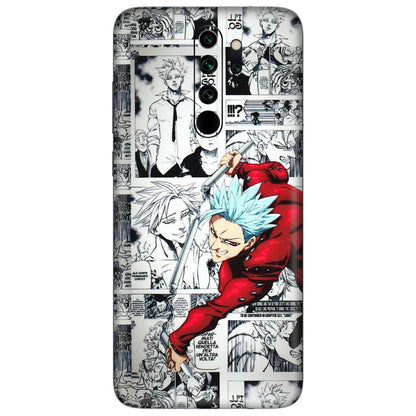 Xiaomi Redmi Phone Skins (All Models) - Anime Comic - 3D Embossed Finish (L-192) Redmi Note 8 Pro