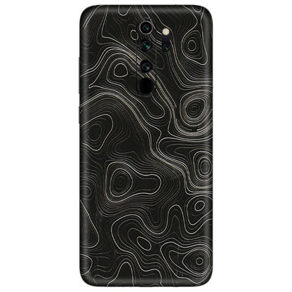 Xiaomi Redmi Phone Skins (All Models) - Black Swirl - 3D Embossed Finish (L-196) Redmi Note 8 Pro