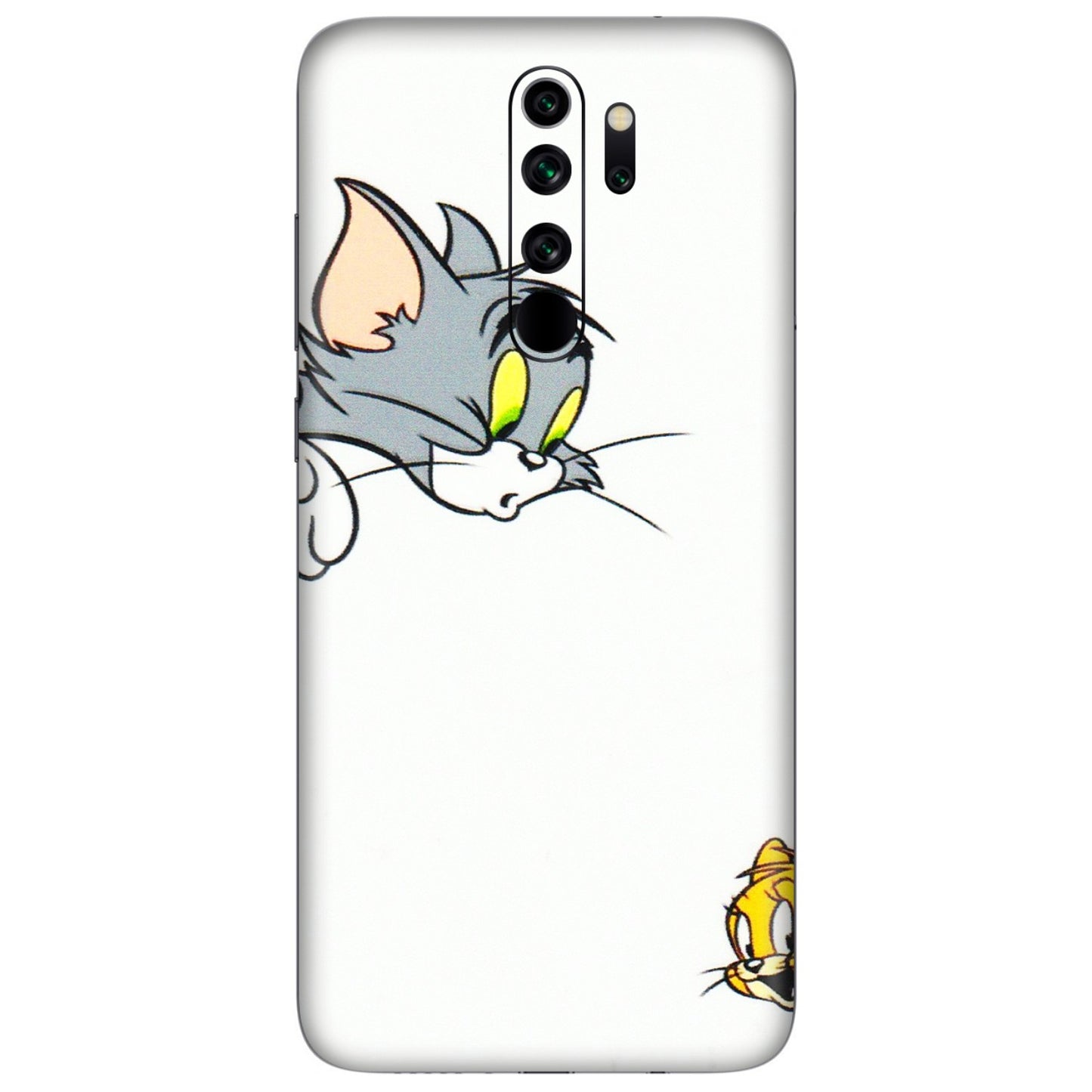 Xiaomi Redmi Phone Skins (All Models) - Cute Tom And Jerry - 3D Embossed Finish (L-220) Redmi Note 8 Pro