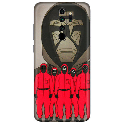 Xiaomi Redmi Phone Skins (All Models) - Squid Game Hero - 3D Embossed Finish (L-245) Redmi Note 8 Pro
