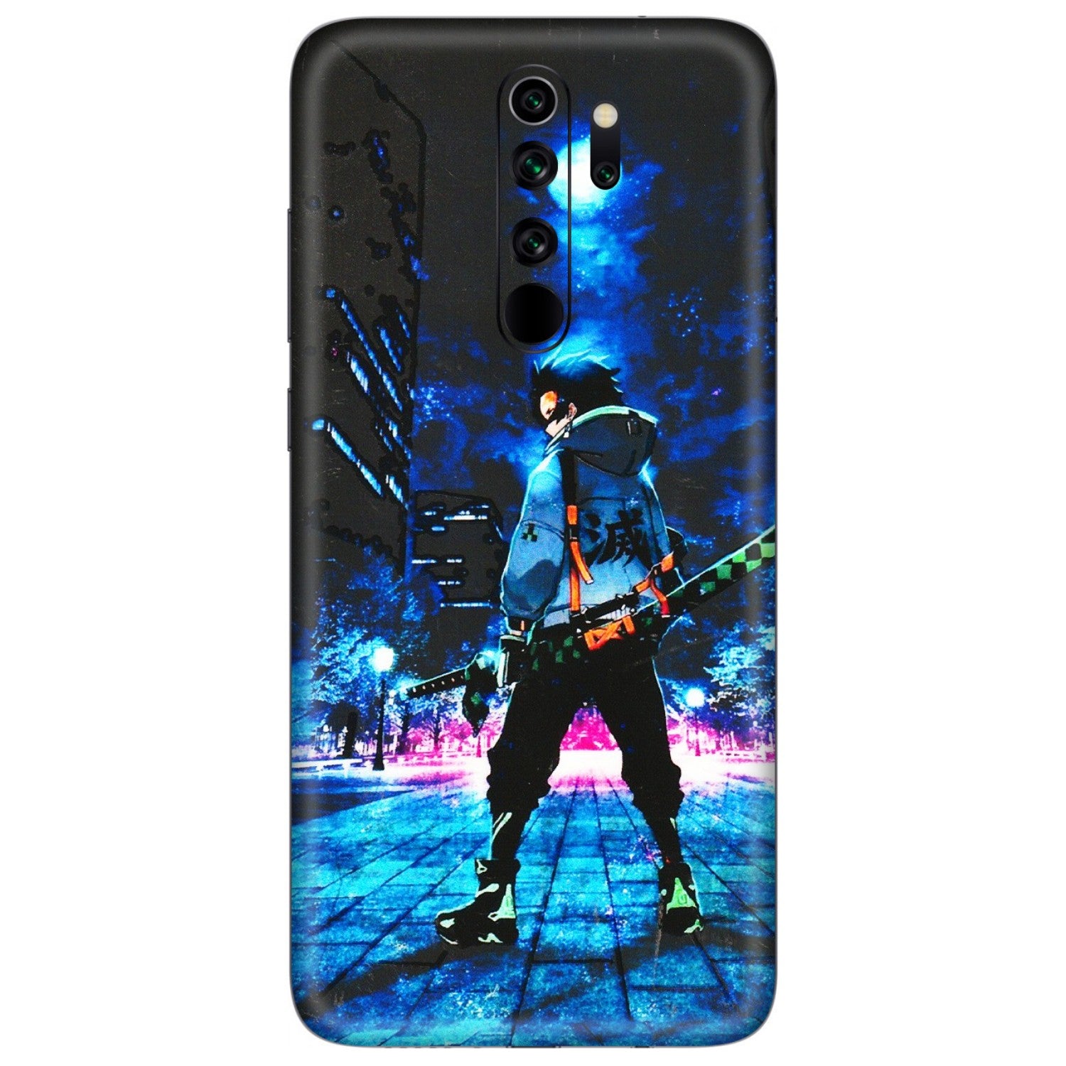 Xiaomi Redmi Phone Skins (All Models) - Demon Slayer Sword - 3D Embossed Finish (L-247) Redmi Note 8 Pro