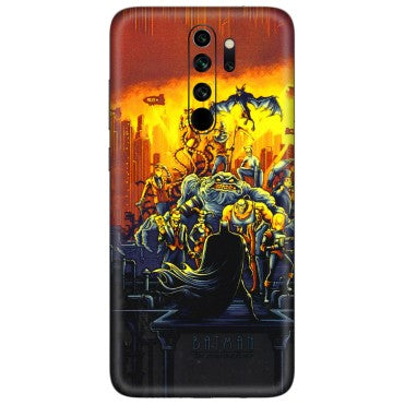 Xiaomi Redmi Phone Skins (All Models) - Games Doodles - 3D Embossed Finish (L-24) Redmi Note 8 Pro