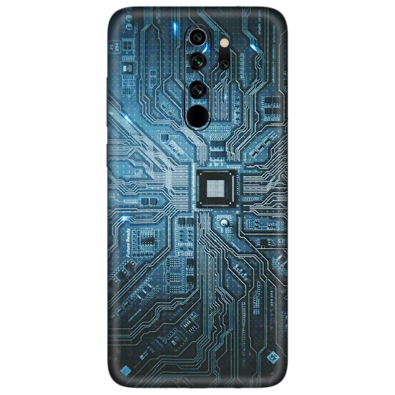 Xiaomi Redmi Phone Skins (All Models) - Original Circuit - 3D Embossed Finish (L-267) Redmi Note 8 Pro