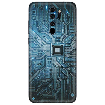 Xiaomi Redmi Phone Skins (All Models) - Original Circuit - 3D Embossed Finish (L-267) Redmi Note 8 Pro