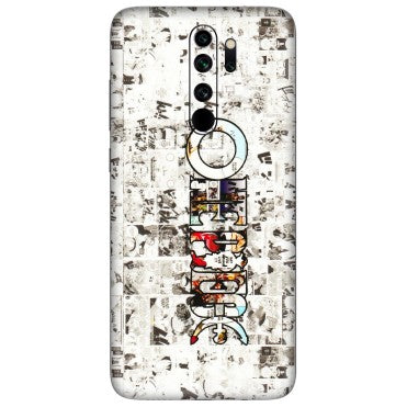Xiaomi Redmi Phone Skins (All Models) - One Piece Manga - 3D Embossed Finish (L-26) Redmi Note 8 Pro