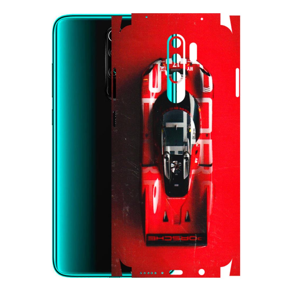 Xiaomi Redmi Phone Skins (All Models) - Red Porsche Car Logo - 3D Embossed Finish (L-315) Redmi Note 8 Pro