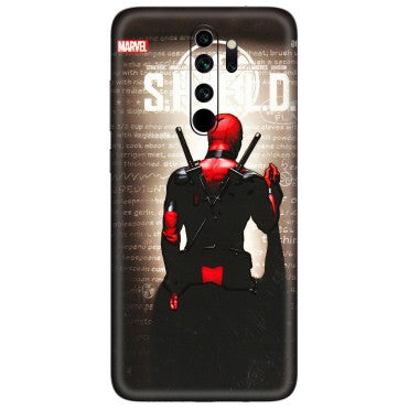 Xiaomi Redmi Phone Skins (All Models) - Deadpool - 3D Embossed Finish (L-56) Redmi Note 8 Pro