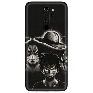 Xiaomi Redmi Phone Skins (All Models) - Black Luffy Hat - 3D Embossed Finish (L-57) Redmi Note 8 Pro