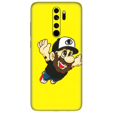Xiaomi Redmi Phone Skins (All Models) - Flying Beardo - 3D Embossed Finish (L-60) Redmi Note 8 Pro