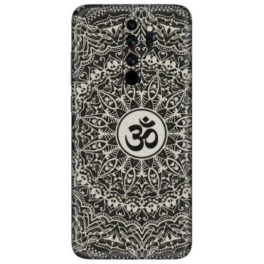 Xiaomi Redmi Phone Skins (All Models) - Aum Elegant Mandala - 3D Embossed Finish (L-62) Redmi Note 8 Pro