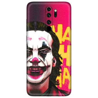 Xiaomi Redmi Phone Skins (All Models) - Joker Evil Laugh - 3D Embossed Finish (L-97) Redmi Note 8 Pro