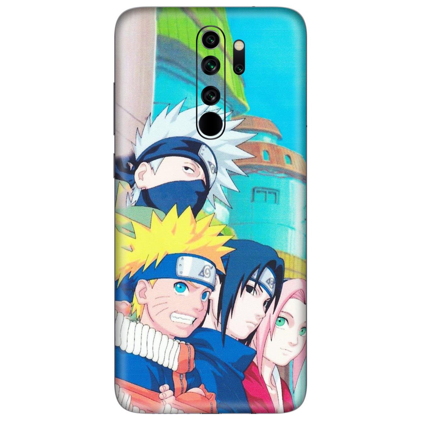 Xiaomi Redmi Phone Skins (All Models) - Team Minato And Kakashi - Matte Finish (M-101) Redmi Note 8 Pro