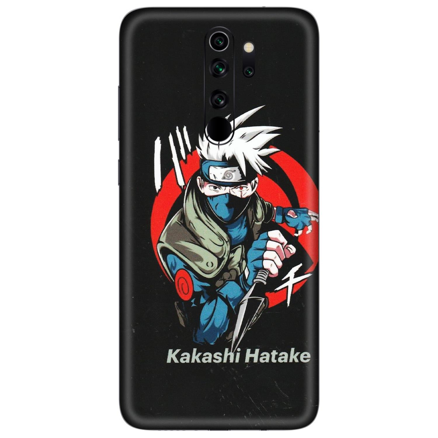 Xiaomi Redmi Phone Skins (All Models) - Naruto Kakashi Hatake Killer - Matte Finish (M-114) Redmi Note 8 Pro