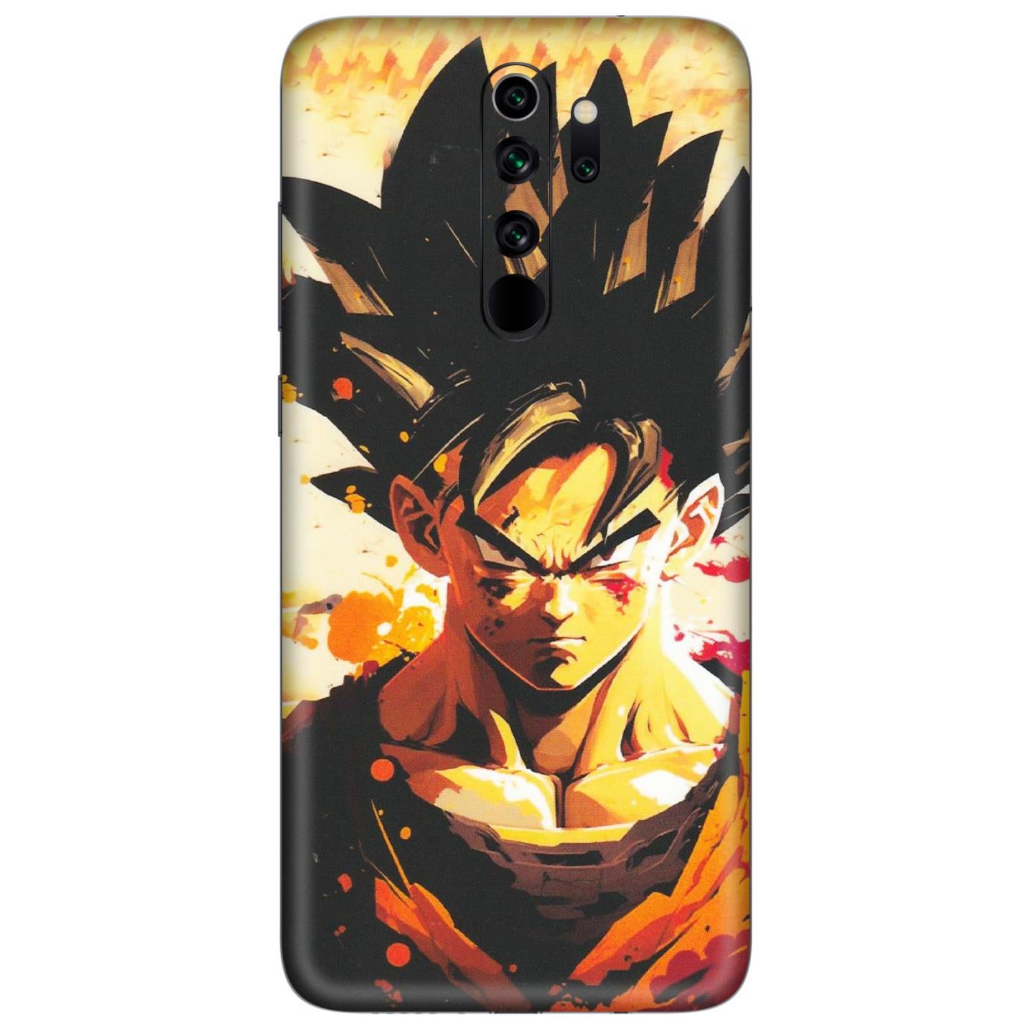 Xiaomi Redmi Phone Skins (All Models) - Angry Goku - Matte Finish (M-12) Redmi Note 8 Pro