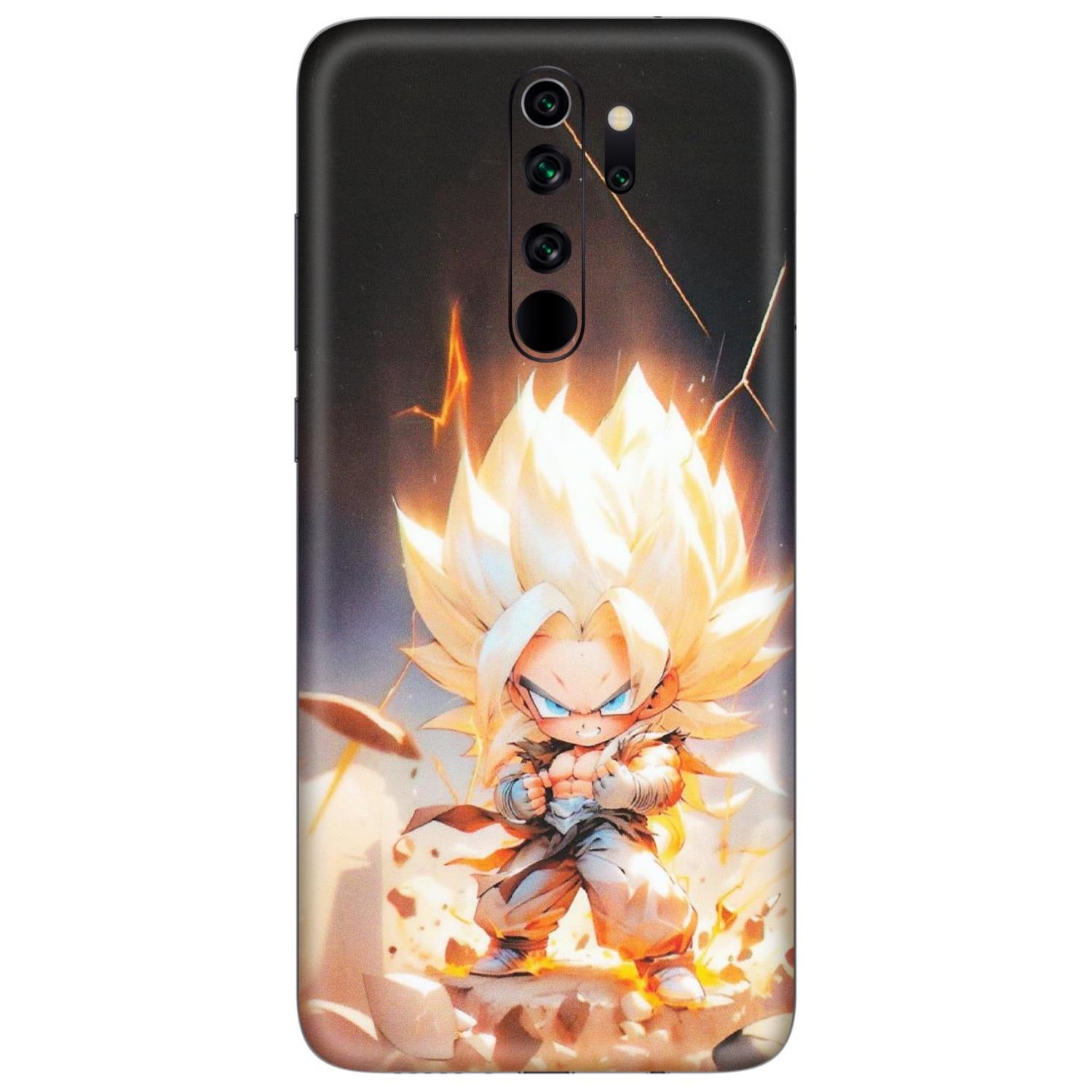 Xiaomi Redmi Phone Skins (All Models) - Goku Dragon Cute Anime - Matte Finish (M-131) Redmi Note 8 Pro