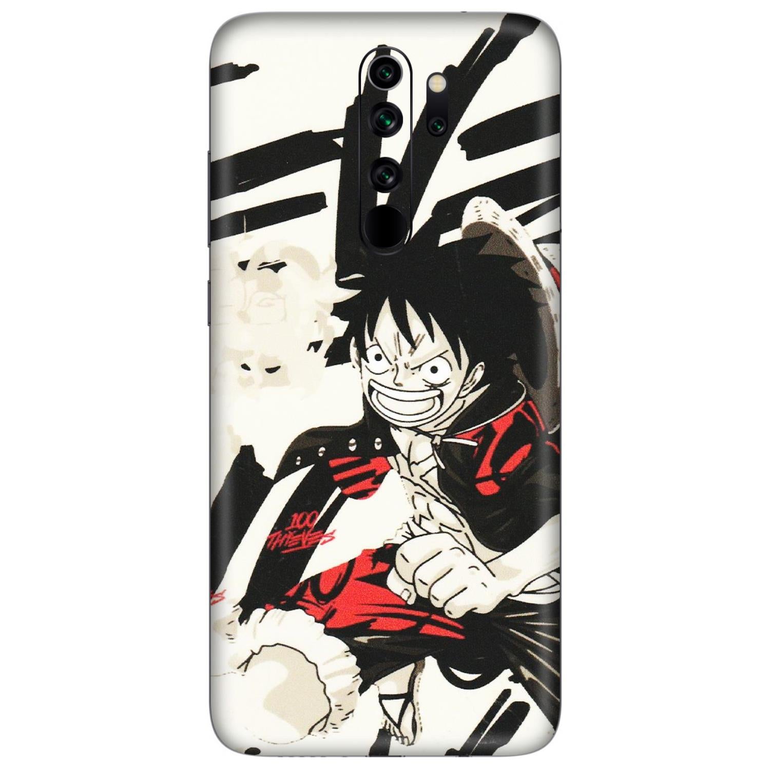 Xiaomi Redmi Phone Skins (All Models) - Monkey D.Luffy Manga Anime - Matte Finish (M-145) Redmi Note 8 Pro