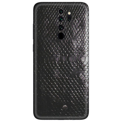Xiaomi Redmi Phone Skins (All Models) - Black Snack Leather - Matte Finish (M-147) Redmi Note 8 Pro