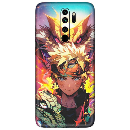 Xiaomi Redmi Phone Skins (All Models) - Angry Naruto Anime - Matte Finish (M-148) Redmi Note 8 Pro