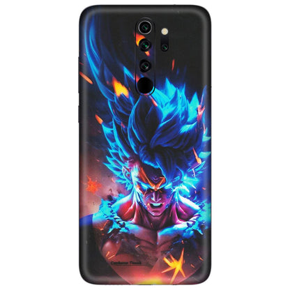 Xiaomi Redmi Phone Skins (All Models) - Angry Goku Dragon Ball Anime - Matte Finish (M-150) Redmi Note 8 Pro