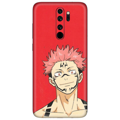 Xiaomi Redmi Phone Skins (All Models) - Ryomen Sukuna Fun Anime - Matte Finish (M-153) Redmi Note 8 Pro