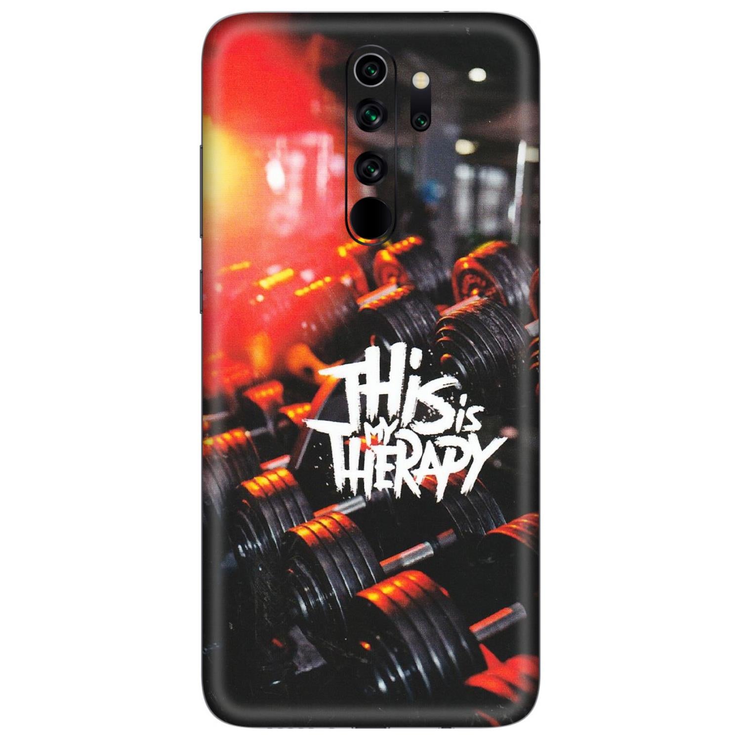 Xiaomi Redmi Phone Skins (All Models) - GYM Lover Therapy - Matte Finish (M-160) Redmi Note 8 Pro