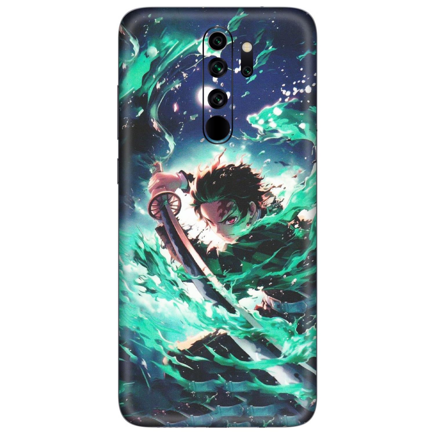 Xiaomi Redmi Phone Skins (All Models) - Sword Fighter Anime - Matte Finish (M-29) Redmi Note 8 Pro