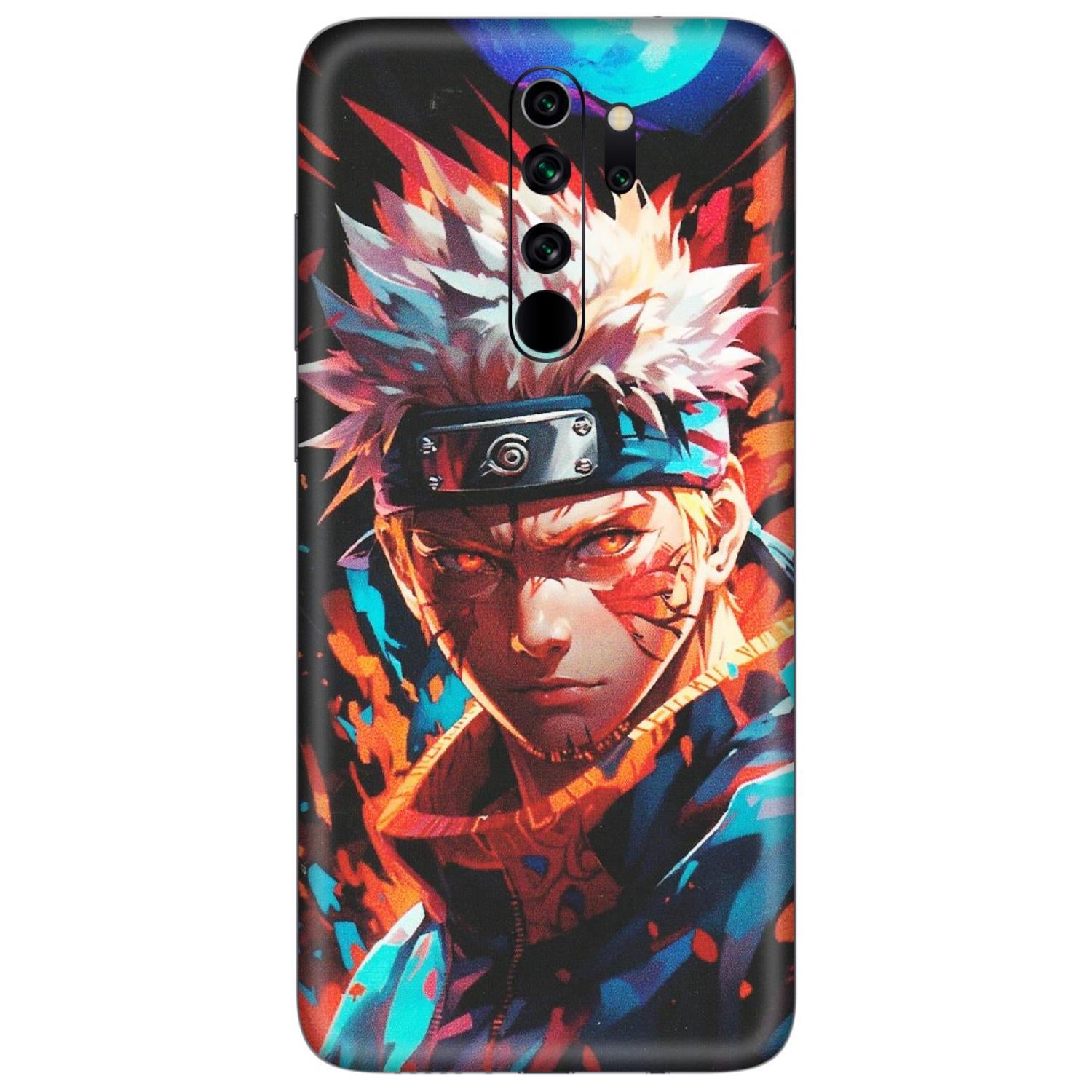 Xiaomi Redmi Phone Skins (All Models) - Anime Ferocious Character - Matte Finish (M-44) Redmi Note 8 Pro