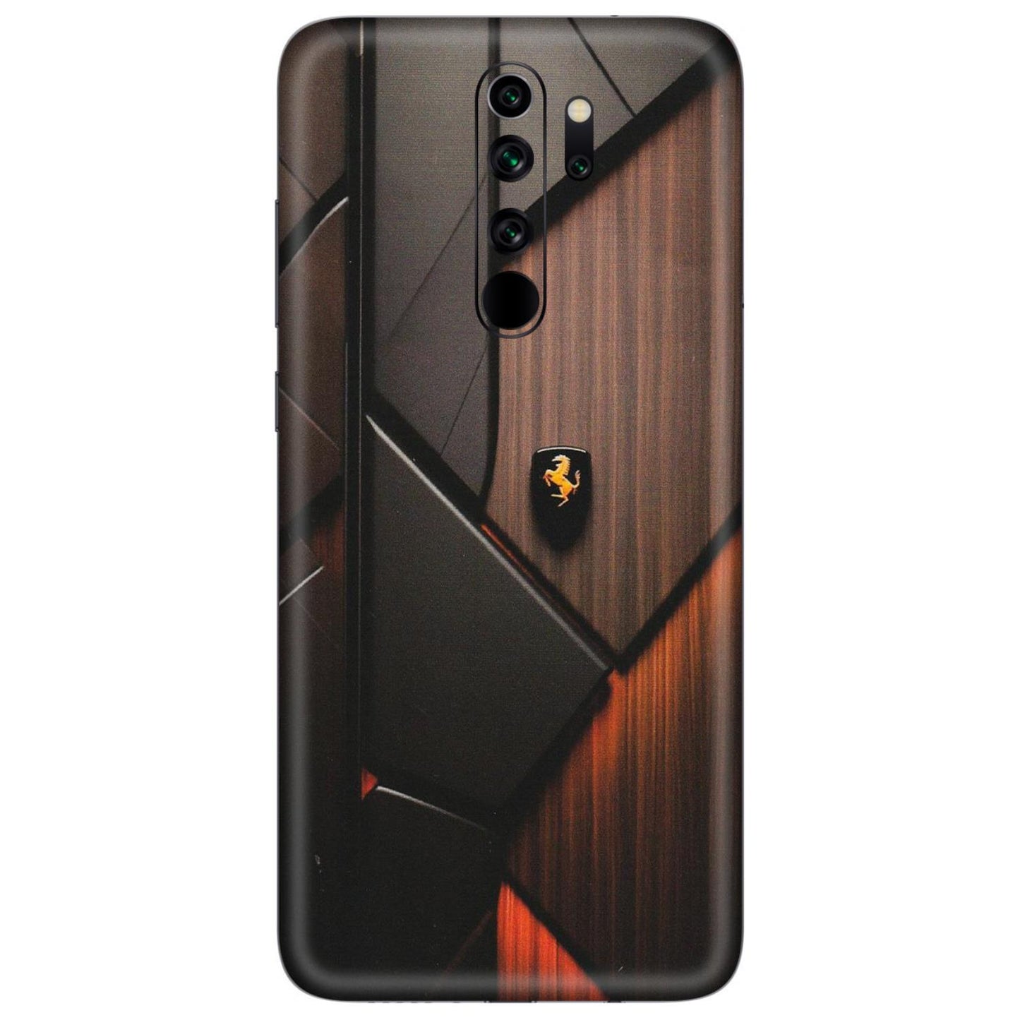 Xiaomi Redmi Phone Skins (All Models) - Lambo Beauty Wood Pattern Sober - Matte Finish (M-51) Redmi Note 8 Pro