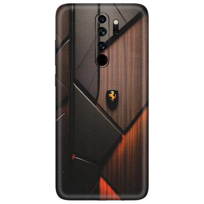 Xiaomi Redmi Phone Skins (All Models) - Lambo Beauty Wood Pattern Sober - Matte Finish (M-51) Redmi Note 8 Pro