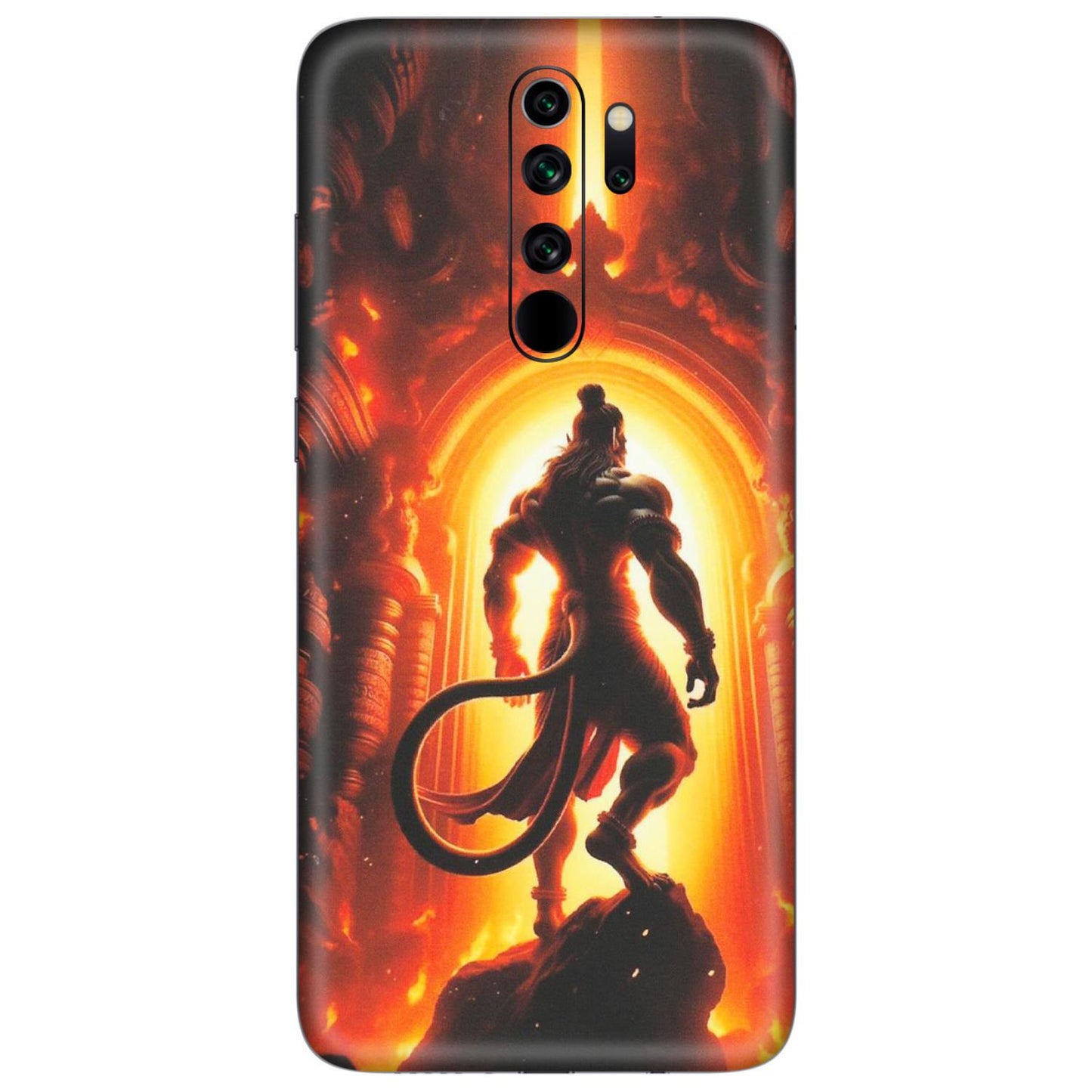 Xiaomi Redmi Phone Skins (All Models) - HanumanJi - Matte Finish (M-06) Redmi Note 8 Pro