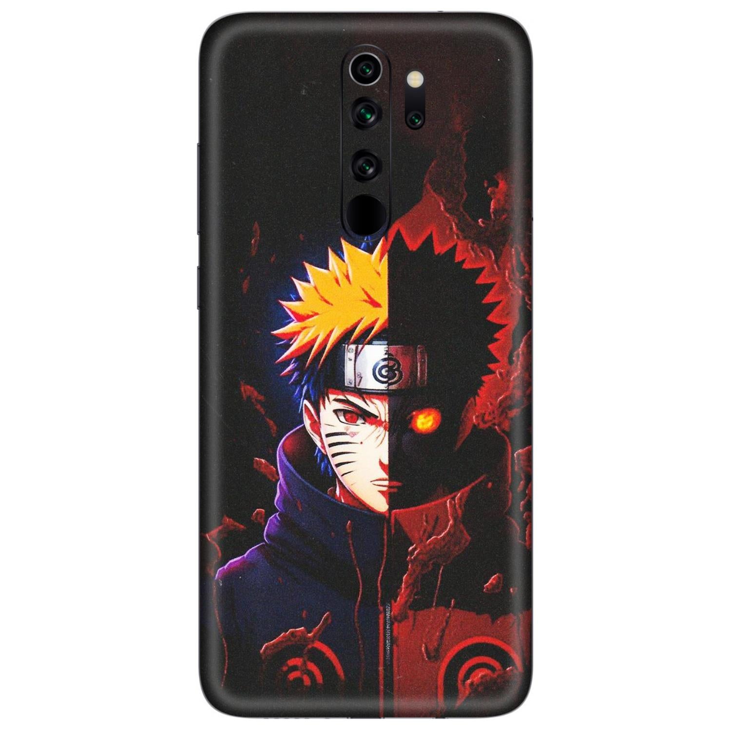 Xiaomi Redmi Phone Skins (All Models) - Naruto X Evil - Matte Finish (M-70) Redmi Note 8 Pro