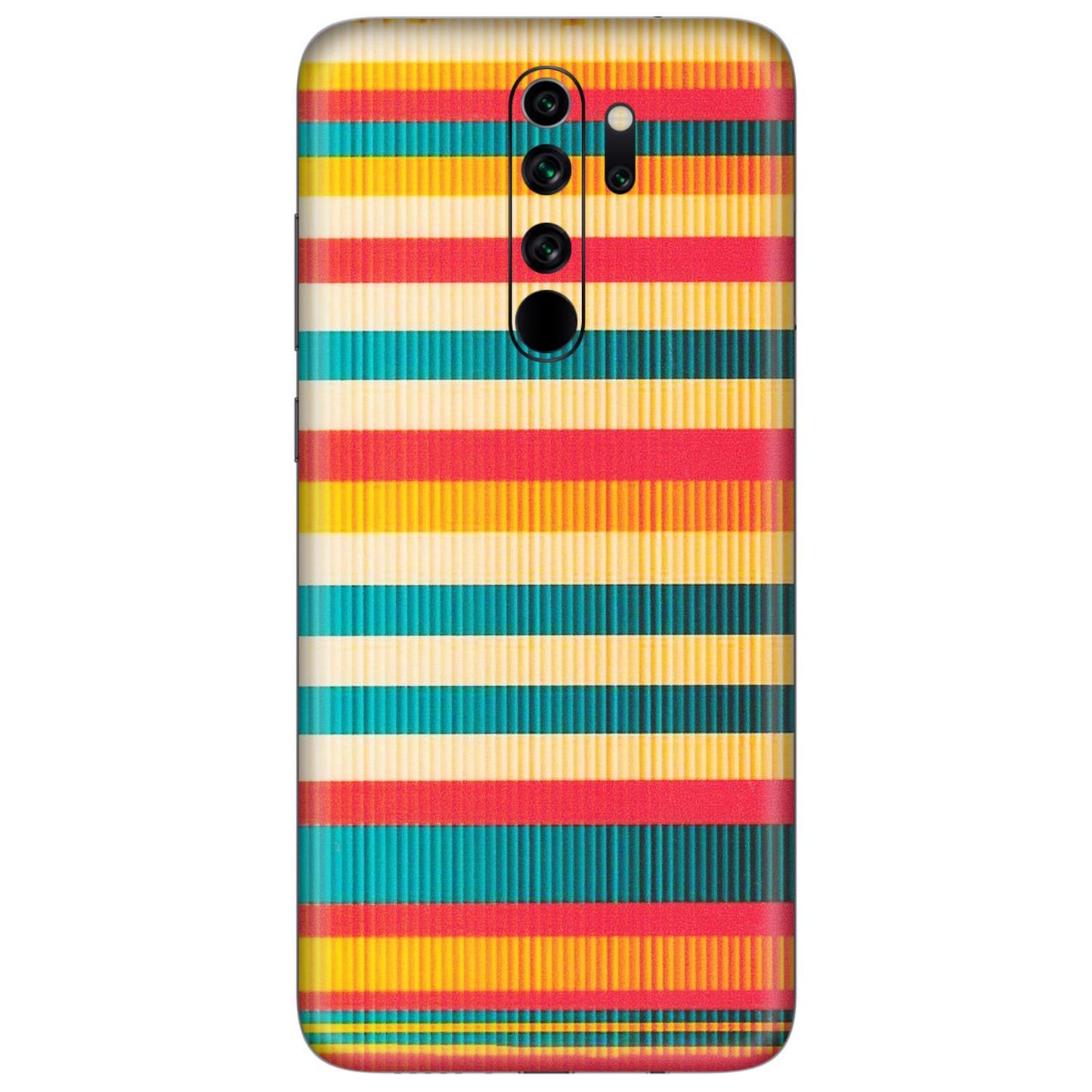 Xiaomi Redmi Phone Skins (All Models) - Colourful Stripes Soothing Effect - Matte Finish (M-86) Redmi Note 8 Pro