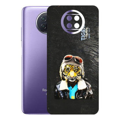 Xiaomi Redmi Phone Skins (All Models) - Rider Tiger - 3D Embossed Finish (L-113) Redmi Note 9T 5G