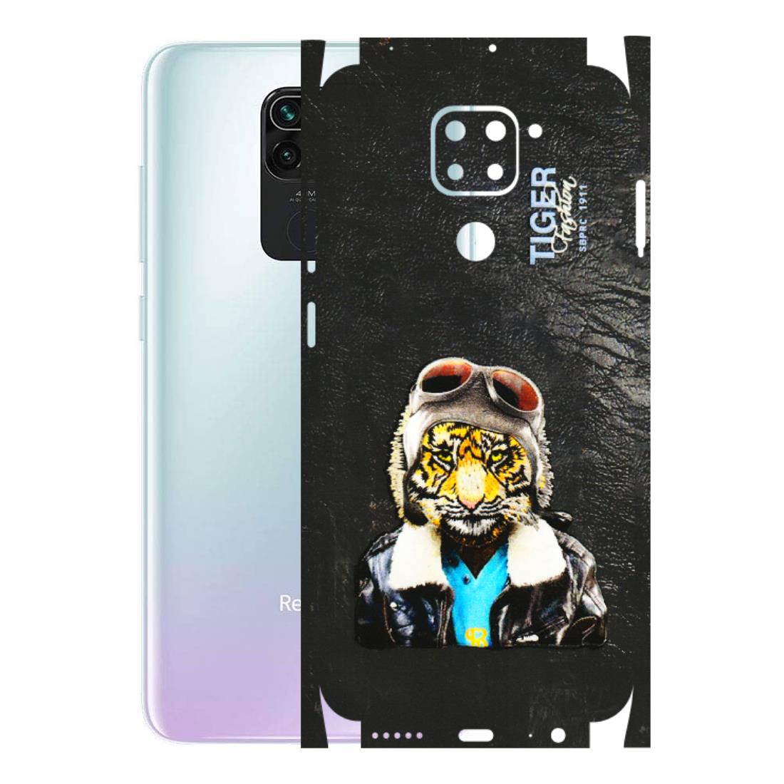 Xiaomi Redmi Phone Skins (All Models) - Rider Tiger - 3D Embossed Finish (L-113) Redmi Note 9