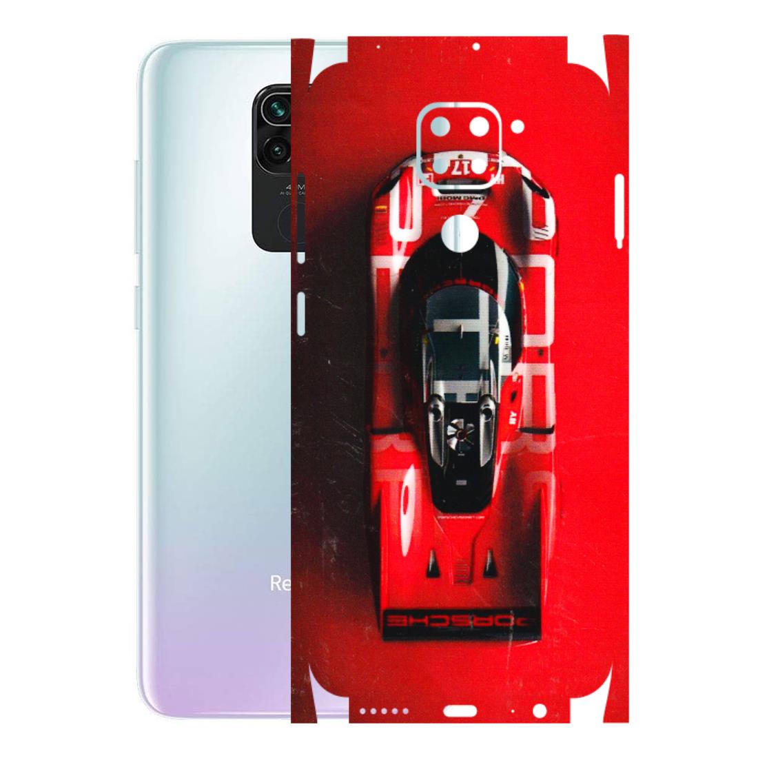 Xiaomi Redmi Phone Skins (All Models) - Red Porsche Car Logo - 3D Embossed Finish (L-315) Redmi Note 9