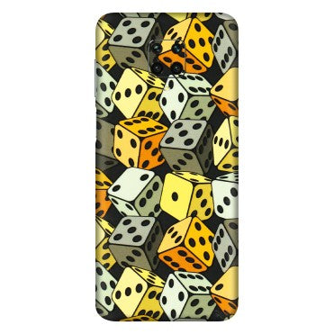 Xiaomi Redmi Phone Skins (All Models) - Dices Of Life - 3D Embossed Finish (L-04) Redmi Note 9 Pro Max