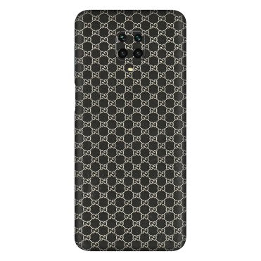 Xiaomi Redmi Phone Skins (All Models) - Black G Print - 3D Embossed Finish (L-109) Redmi Note 9 Pro Max