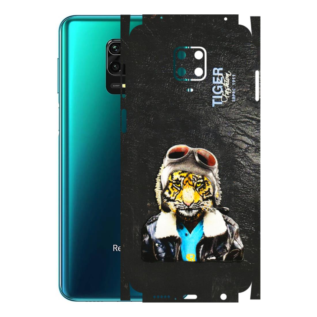 Xiaomi Redmi Phone Skins (All Models) - Rider Tiger - 3D Embossed Finish (L-113) Redmi Note 9 Pro Max