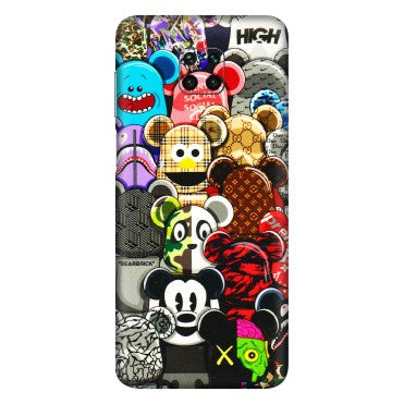 Xiaomi Redmi Phone Skins (All Models) - More Mickey Mouses - 3D Embossed Finish (L-118) Redmi Note 9 Pro Max
