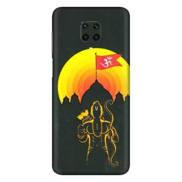 Xiaomi Redmi Phone Skins (All Models) - Lord Ram - 3D Embossed Finish (L-132) Redmi Note 9 Pro Max