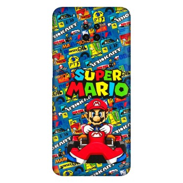 Xiaomi Redmi Phone Skins (All Models) - Super Mario Kart - 3D Embossed Finish (L-140) Redmi Note 9 Pro Max