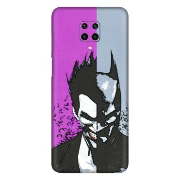 Xiaomi Redmi Phone Skins (All Models) - Batman & Joker - 3D Embossed Finish (L-143) Redmi Note 9 Pro Max