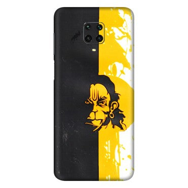 Xiaomi Redmi Phone Skins (All Models) - Bajrangbali - 3D Embossed Finish (L-151) Redmi Note 9 Pro Max