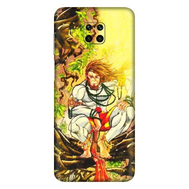 Xiaomi Redmi Phone Skins (All Models) - Lord Hanuman - 3D Embossed Finish (L-152) Redmi Note 9 Pro Max