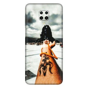 Xiaomi Redmi Phone Skins (All Models) - Jai Adiyogi Mahakaal - 3D Embossed Finish (L-164) Redmi Note 9 Pro Max